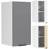 Hioshop Fasola keuken bovenkastje 30 cm 1 deur wit.