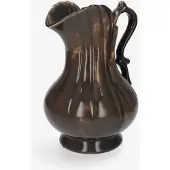The Table Amsterdam Attic Vaas - Liquorice - Zwart - 3400 ml - H30 cm