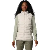 Columbia Powder Lite II Vest Dames Outdoorbodywarmer - Dark Stone