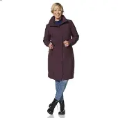 HappyRainyDays Happy Rainy Days Lange Regenjas Dames Porto Burgandy