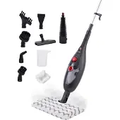 Media Evolution STEAM-IT MAX 10-in-1 Stoomreiniger - 2-in-1 Handstomer - 10 bar - Voor Vloer, Bank & Badkamer - 1300W - Meubelreiniger - 10 Opzetstukken
