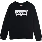 Levi's Girls Key Item Logo Crew Black Maat: 10Y | Truien Outlet | kids | Zwart