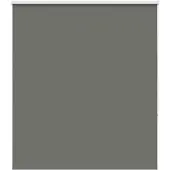 vidaXL Rolgordijn verduisterend 140x150 cm stofbreedte 136,6 cm grijs