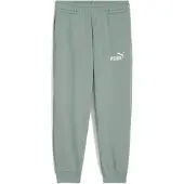 Puma ESS No. 1-logo fleece sweatpant voor Heren, Groen, Maat 2-3Y