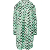 s.Oliver Jurk lichtgrijs / lichtgroen / zwart / offwhite