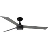 Faro Cruiser Plafondventilator Black | Aluminium | L (Ø132cm) | LED