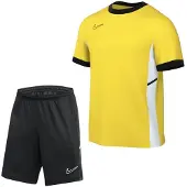 Nike Academy 25 Trainingsset Kids Geel Zwart Wit