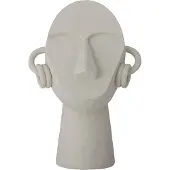 Bloomingville Luelle Deco, Wit, Polyresin