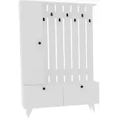Skye Decor Halmeubel Inaya | spaanplaat wit 112x170x35 cm ladekasten | NADUVI