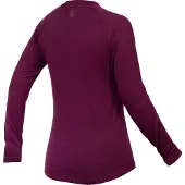 Endura - Women's Baabaa Blend Longsleeve Base Layer - Merino-ondergoed XS, purper