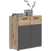 GuenstigEinrichten Mason dressoir 2 deuren eik decor.