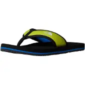 The North Face Teenslippers 'BASE CAMP' blauw / lichtgroen / zwart / wit