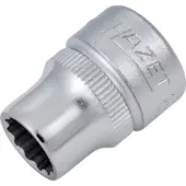 Hazet Dopsleutel 880Z-9 · 3/8 inch (10 mm) vierkant hol · Buitentwaalfkant tractieprofiel · SW 9 mm