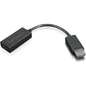 Lenovo A/V-kabel - 22,35 cm DisplayPort/HDMI - Voor audio/video-apparaat, Monitor, Projector, Laptop, Computer