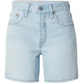 Levi's Jeans '501 Mid Thigh Short' lichtblauw