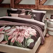 Vandyck Dekbedovertrek Pure 07 Blush Linnen-240 x 200 / 220 cm | Lits-Jumeaux