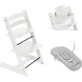 Stokke Tripp Trapp bundel kinderstoel met newbornset en babyset