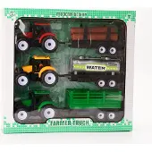 Amuuso 3 Tractors + 3 Karren.