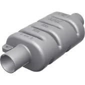 VETUS Mp100 Exhaust System Muffler Zilver 202 x 102 mm