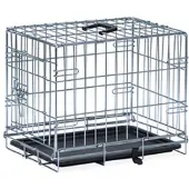 Beeztees Hondenbench XS - Bench - 2 deuren - Inklapbaar - Verzinkt - 49x36x40 cm
