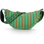 Pip studio Schoudertas Freya Half Moon Cross Body Bag Stripe Green