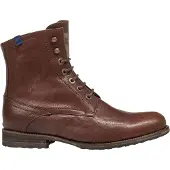 Floris van Bommel Veterboots 'Ferri 01' donkerbruin
