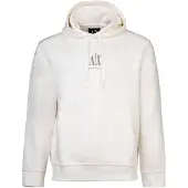 Armani Exchange Sweatshirt bruin / offwhite