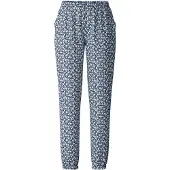 Calida Pyjamabroek lichtblauw / donkerblauw / wit