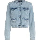 Karl Lagerfeld Tussenjas blauw denim