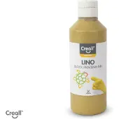 Creall Linoleumverf lino goud 250ml | Fles a 250 milliliter
