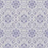 Rasch Delftsblauw behang tegels 228891