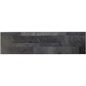 BES LED Zelfklevend Natuursteen Carbon Black 60x15cm