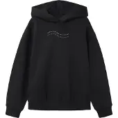 Name It Kids - NKFDEVINA LS RLX SWE HOOD BRU - Meisjes - Sweaters