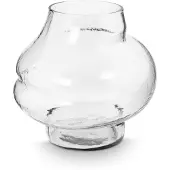 Vt wonen Vaas vtwonen Glass Clear Bubble 27 x 25 cm