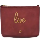 Juleeze Toilettas Dames 13x1x10 cm Rood Synthetisch