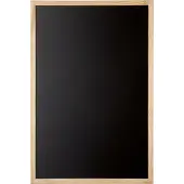 MAUL Krijtbord met houten frame, 600 x 800 mm