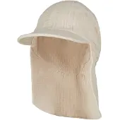 Sterntaler - Kid's Schirmmütze Nacken Musselin - Pet 47 cm, beige