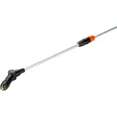 Gardena Telescopische Sproeilans 100 Cm Rvs Zwart/zilver