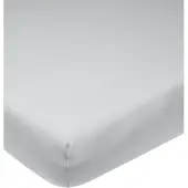Meyco Home Uni hoeslaken tweepersoons - light grey - 160x200cm