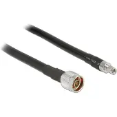 DeLOCK N (m) - RP-SMA (m) kabel - CFD400/LLC400 - 50 Ohm / zwart - 2 meter