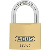 ABUS Cilinderhangslot | breedte slotlichaam 50 mm | messing verschillendsluitend | 1 stuk - 2420
