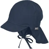 Sterntaler Pet Met Een Piek Met Nekbescherming Marine | Maat: 53 cm