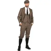 Coppens Roaring 20's colbert Peaky blinders - 100% Polyester - Carnavalskleding heren grote maten | Maat 54 |