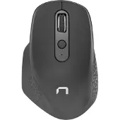 Natec Falcon draadloze ergonomischemuis met 3200 dpi en Bluetooth 5.0 - Zwart