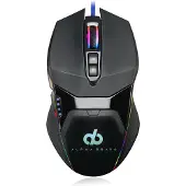 Veho GZ1 Muis Ambidextrous USB Type-A Optisch 6400 DPI (Bedraad), Muis, Zwart