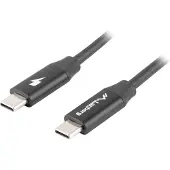 Lanberg Kabel USB C Lanberg CA-CMCM-40CU-0018-BK (1,8 m) Zwart