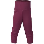 Engel - Baby Hose mit Nabelbund - Merino-ondergoed 74/80, purper