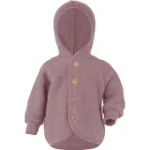 Engel Cardigan - Wolle - Meliert Rosa - - 74/80 - Cardigans