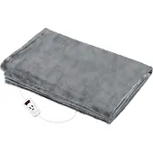ProfiCare WZD 3061 - Elektrische knuffeldeken - Bovendeken - (130x180cm) - grijs