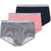 Schiesser Onderbroek navy / rosa / zwart / wit